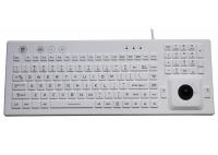 106 llaves del IEC 60512-4 impermeabilizan el teclado mecánico 100mA PS2 con el Trackball