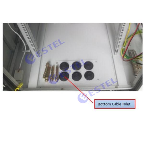 Шкаф сети TLC анти- похищения 900×900×2100mm на открытом воздухе