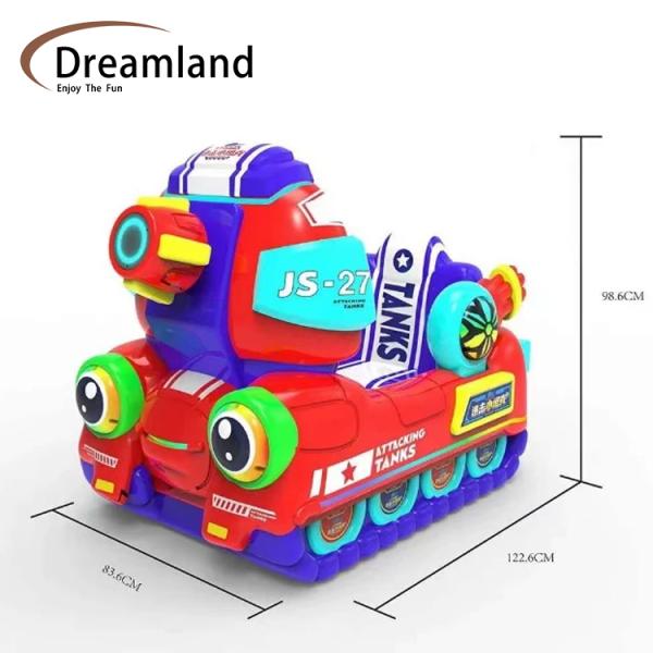 Indoor Kiddie Rides with English and Chinese Language Support System