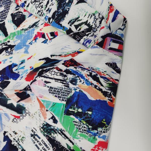 8% лайкра нейлона 92% напечатало ткань 130gsm 150cm Microfiber делает Breathable водостойким