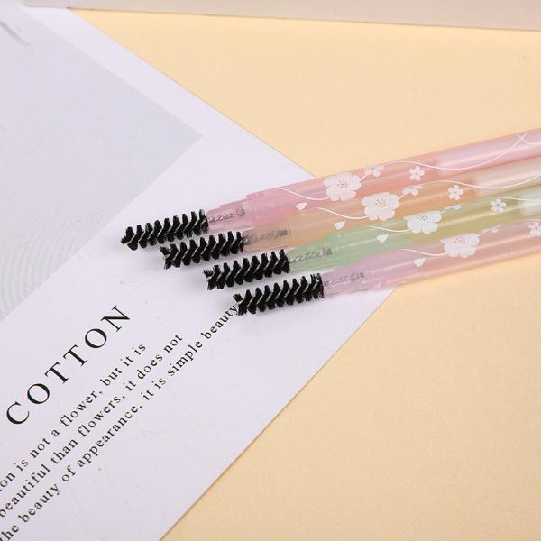 Double Sided Eyebrow Pencil Private Label Vegan Sculpt Styling Eyebrow Pencil Beige Nude Slim Container