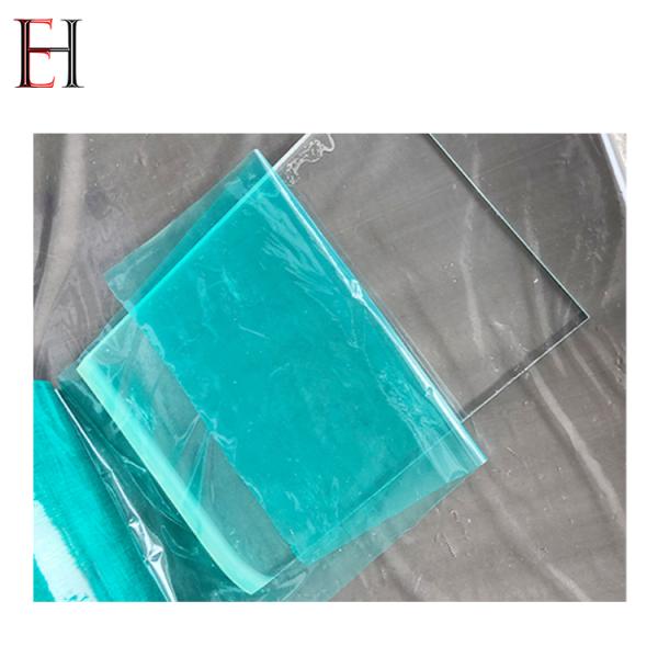 Temporary Transparent Color PE Adhesive Glass Protective Film For Window and door Glass