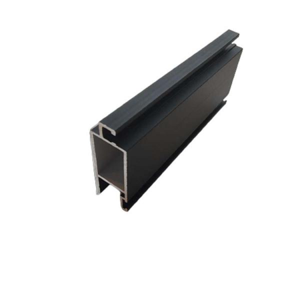 Mexico Door Window Aluminium Profiles T3-T8 Temper Black Anodizing Natural Anodizing