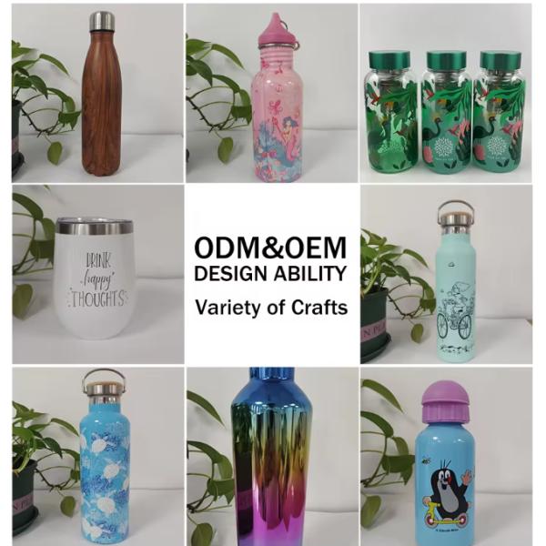 Wholesale 17 Oz Stainless Steel Insulated Water Bottles Double Wall Vacuum Reusable Leak Proof Sports Cup