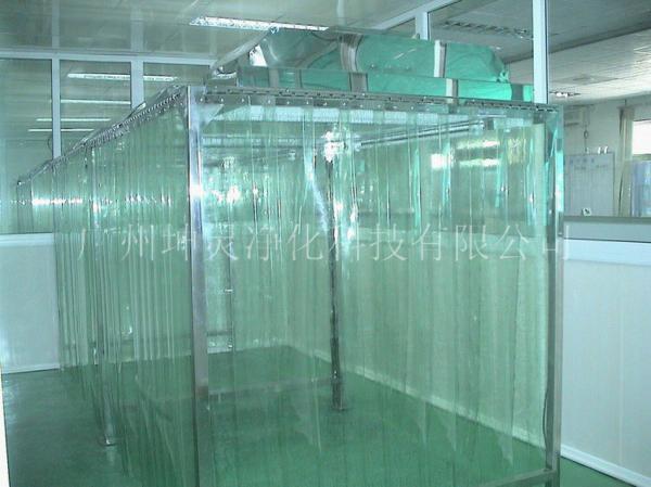 Quarto desinfetado Iso7 modular padrão do ISO 14644-1 para a oficina eletrônica