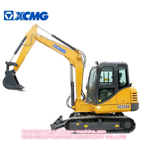 Компактные мини машины экскаватора использовали в строительстве дорог СЭ55ДА 5,5 тонны