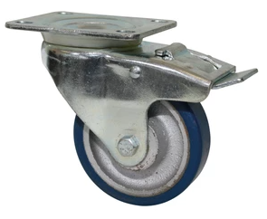 6 inch aluminium wheels rubber wheel for trolley