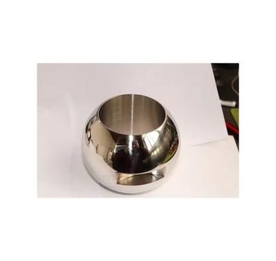 Custom Design DN250-DN500 Economical Stainless Steel Half Round Ball Metal Valve Accessories with National Standard