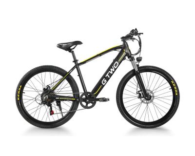 26 pouces vélo électrique rétro 48V 10AH batterie intégrée Shimano 7 vitesse dérailleur