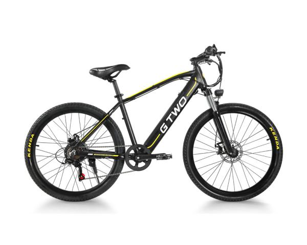 26 Inch Retro Electric Bicycle 48V 10AH Integrated Battery Shimano 7 Speed Derailleur