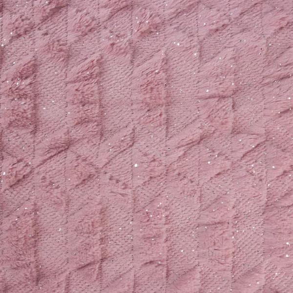 NO MOQ Customized Design Soft Solid Color Plain Velvet Double Sided Quilted Fabric