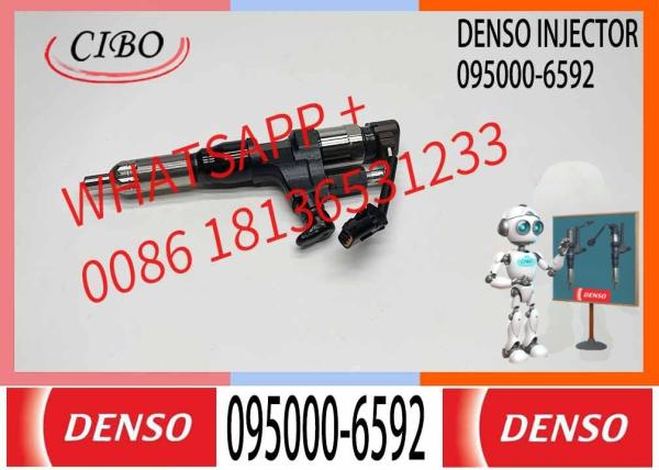 Fuel Injector 095000-6593 Common Rail Fuel Oil Injector Fuel Injector Assy 095000-6592 for HINO J08E