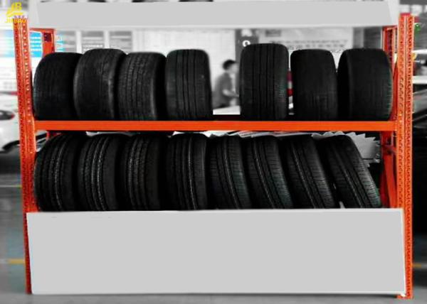 300KG / Layer Loading Medium Duty Steel Rack Powder Coated Surface