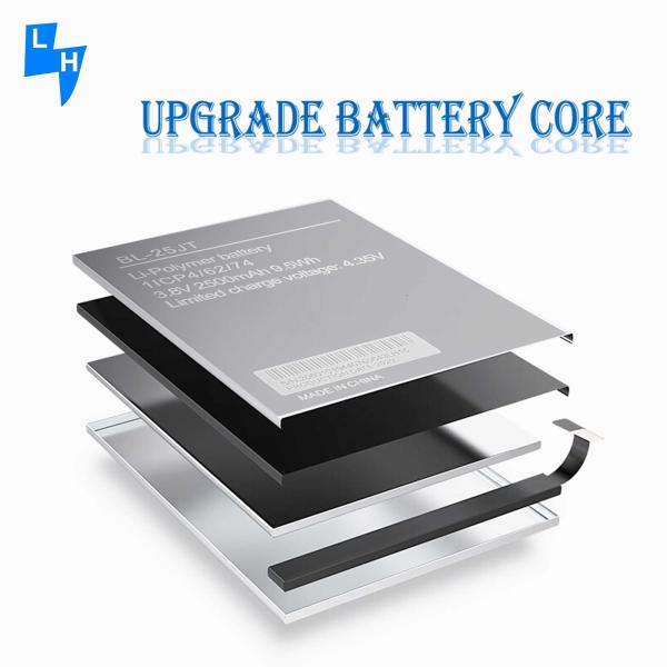 RECHARGABLE Battery for Tecno 2500mAh BL25JT F3 WX3 BL-25JT Materials and Performance