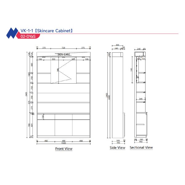 Cosmetic Store Merchandising Displays Retail Glass Shelving Furniture