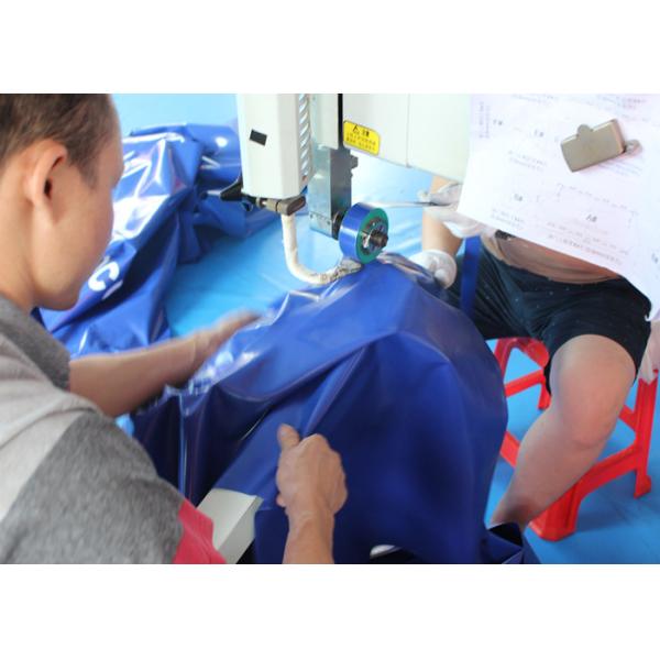 Commercial Children Inflatable Water Pool 7m x 9m For Backyard Blow Up Water Park