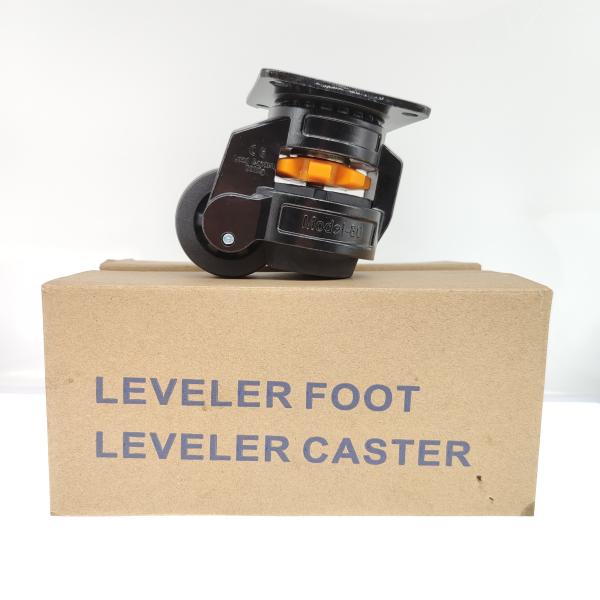 Adjustable Leveling Caster Wheels for Industrial Machinery and Workbenches