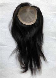 5x5 pouces en morceaux de cheveux Remy résistants à la chaleur, postiches ondulés personnalisés
