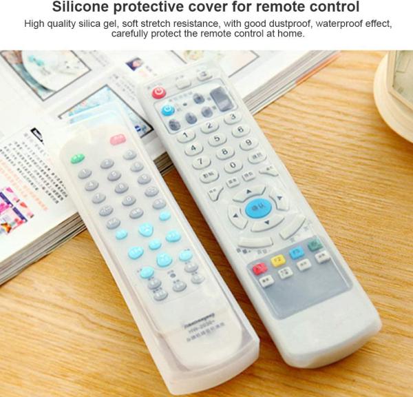 air-conditioning Home TV Remote Control Cover Silicone Protective Cover Remote Control Storage Shell