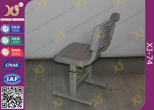 Pre - Assembled Metal Kids School Desk And Chair Set With Electrostatic Powder Coating