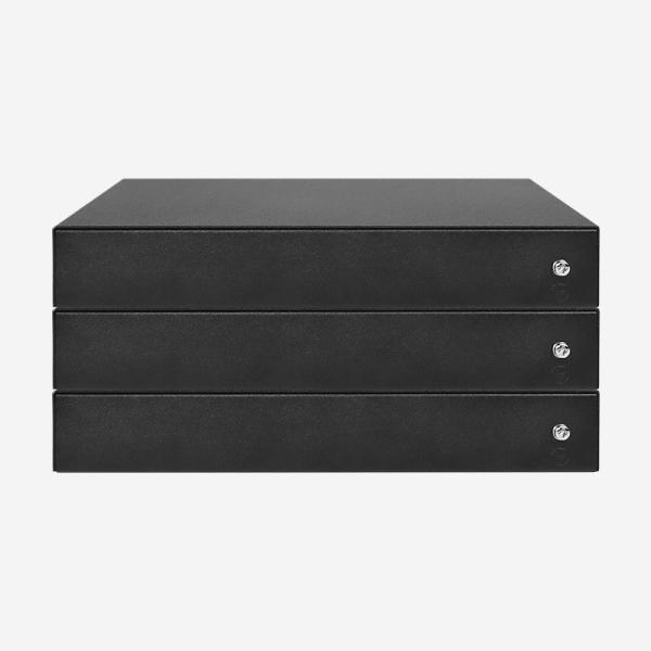 1 10Gb SFP+ interruptor de 2,5 gigabits com 8 10/100/1000/2500 de Mbps 5 meios da rede de cabo