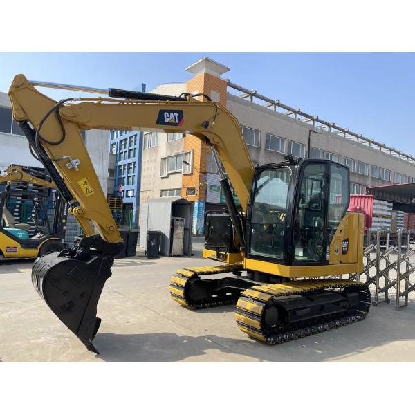 Used Caterpillar 307.5 Excavator 0.33 M3 Bucket Capacity For Construction Projects