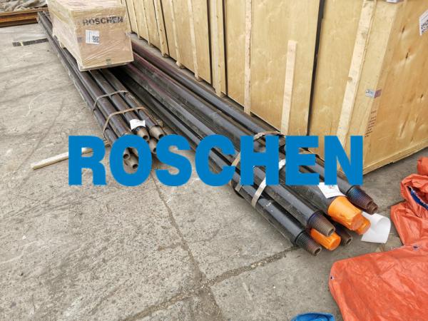 Heat Treatment Wholepiece Drill Pipe 50 60 73 89mm Quench Hardening Drill Rod