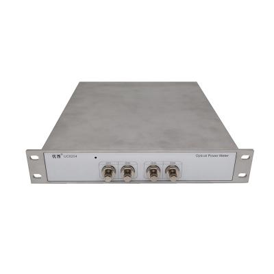 4 Channel Laser Source Power Meter SM MM Fiber 62.5 um