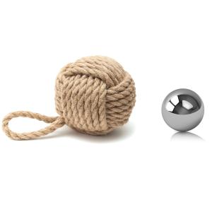 Anneau de pièce de monnaie faisant à boules les boules inoxydables 5 de poing de