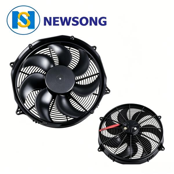 DC24V 2150rpm 9A Bus Air Conditioner Condenser Fan 2780m3/H High Air Volume