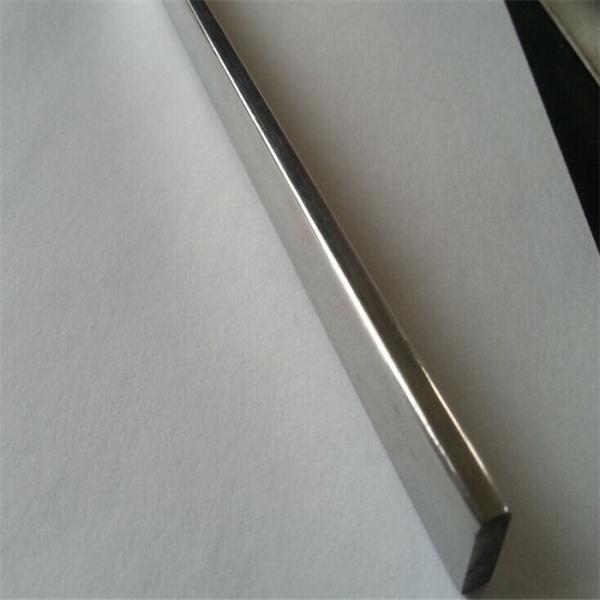 modern designed Stainless steel hairline finish flat bar in titanium color for wall panels trimmings