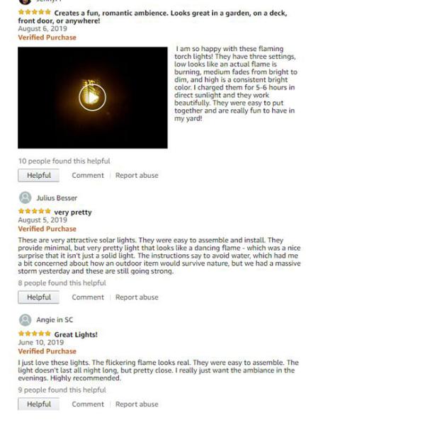 Solar Powered Yard Light Outdoor Waterproof Solar Torch Lights for Garden Landscape Decoration Lighting