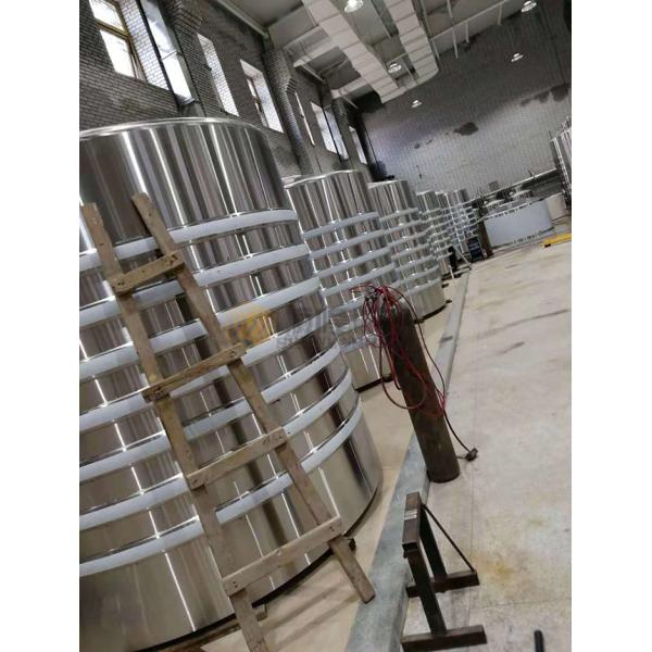 Durable 3000l Brewery Fermentation Tanks Highly Automatic / Manual Operation