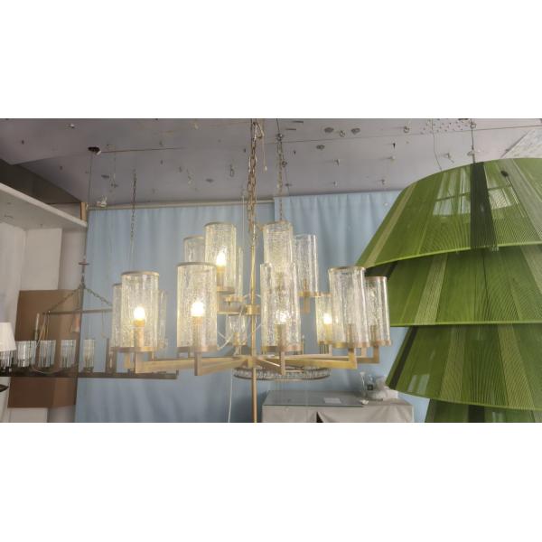 Tailor Made Mini Crystal Ribbon Cluster Chandelier Modern European Art Decoration Banquet Group Light Set