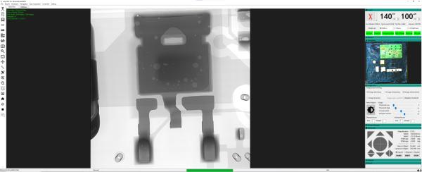 Ultra High Resolution Accurate Solder Void Inspection PCBA MOS Chip X-ray AX9600 Unicomp Power Component PCB