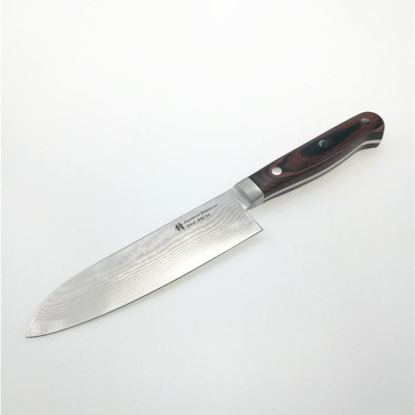 Bens facas de cozinha de um Santoku Damasco de 5 polegadas, facas de cozinha japonesas