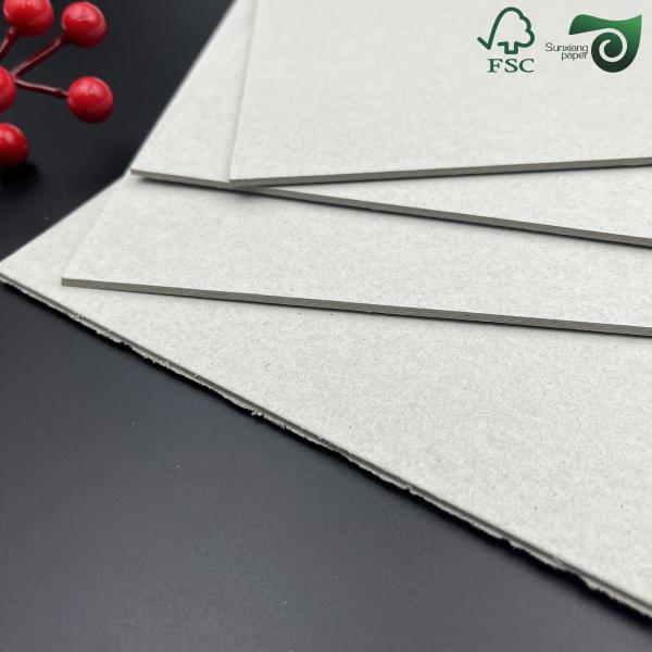 800g Book Board Binding Grey Board Black Chipboard Recycled Wet Resistant