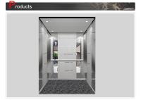 Diseño económico de energía de la cabina de la elevación del pasajero del elevador de la decoración de lujo de la cabina
