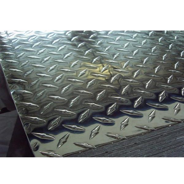 Non Slip Metal Tread Plate 5052 3003 5 Bars Embossed Aluminum Sheet Coil