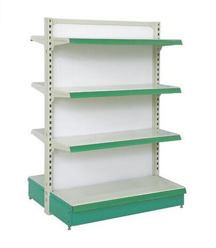 Double sided Supermarket Display Shelving Stationary Display Stand ISO9002