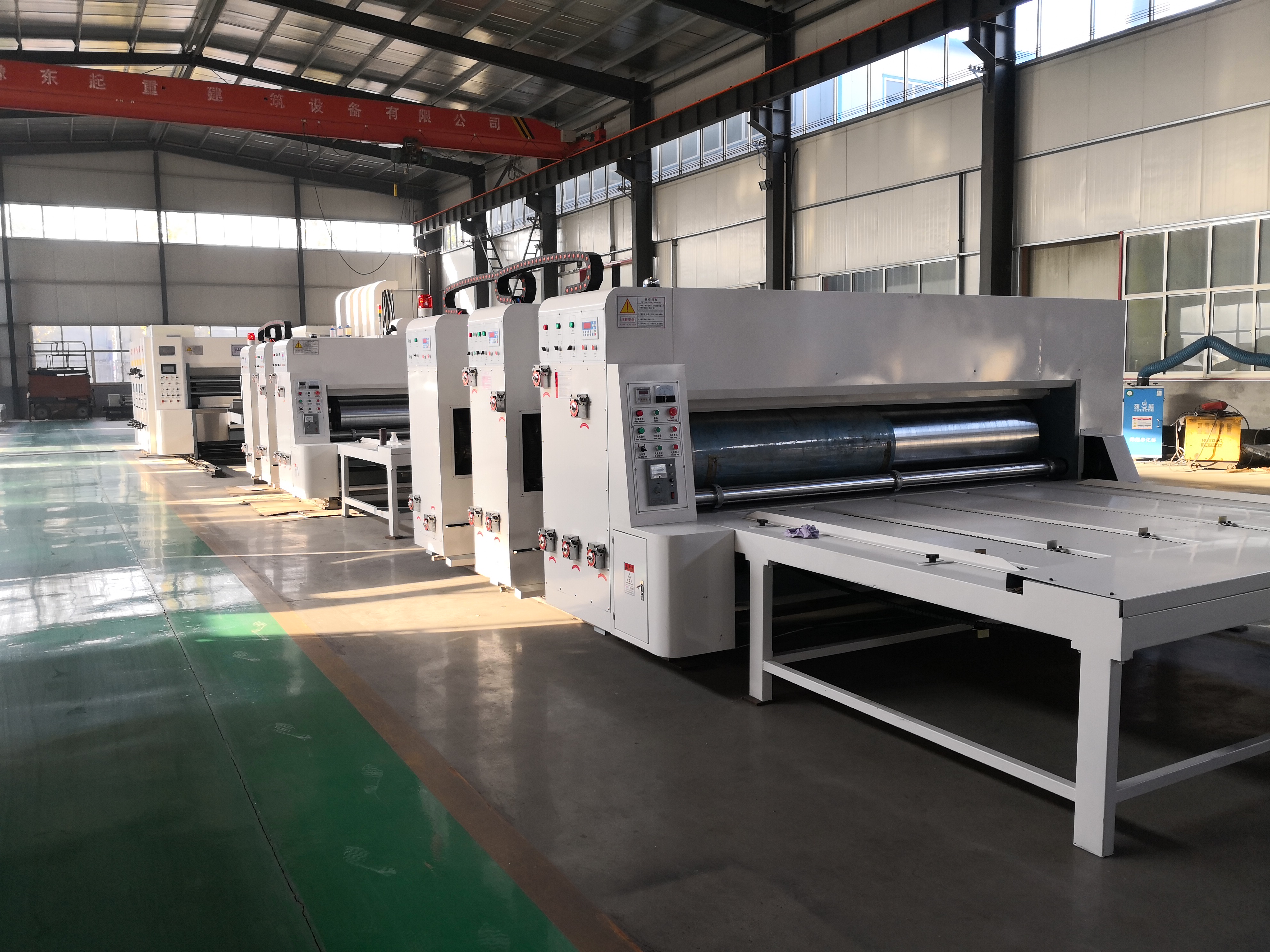 Коробка CE рифленая делая машину резца плашки Slotter принтера Flexo машины