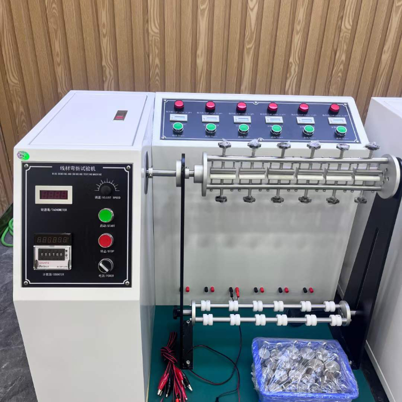 6 Station Wire Swing Bending Test Equipment with Adjustable Bending Angle and UL817 Standard Compliance