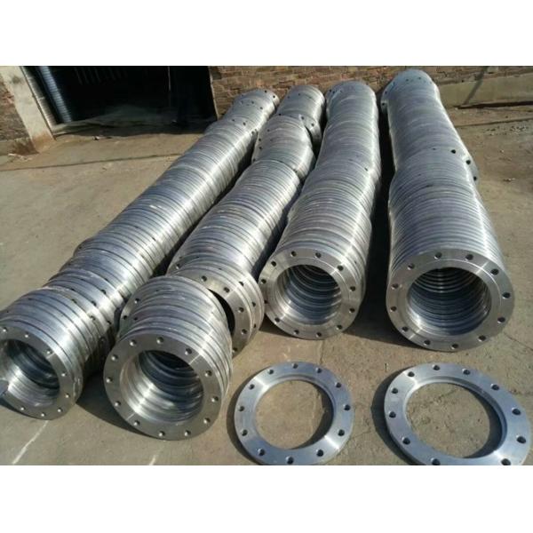 Stainless Steel Slip On Pipe Flanges , SORF Flange 1/2'' 2'' B16.5 / B16.47