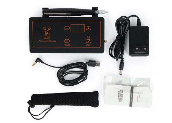 Stainless Steel & Plastic Permanent Makeup Tattoo Machine Kit / YD Young Black PMU Machine