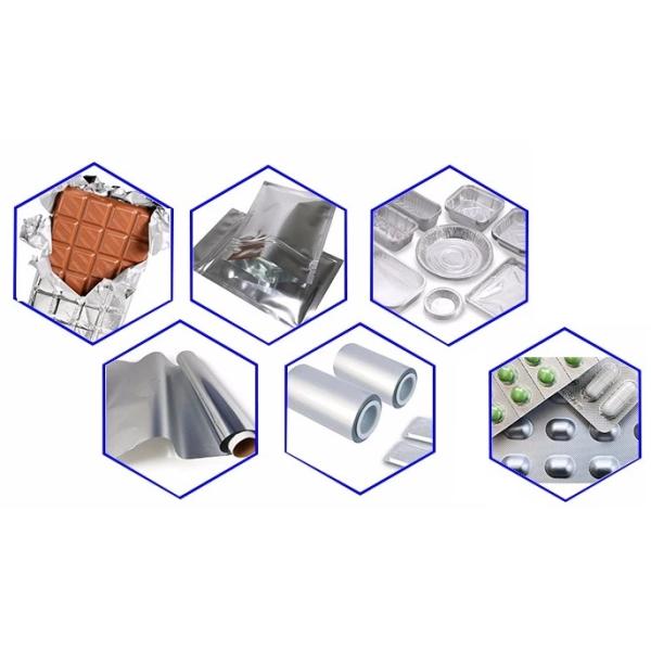 Food Grade Aluminum Foil Coil 0.007mm - 0.04mm Sugar Chocolate Packing