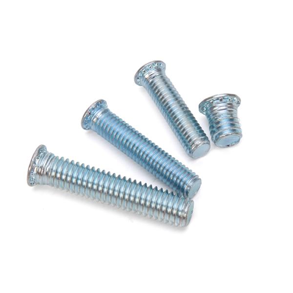 Bright Finish Uncoated Self Clinching Fastening Solutions for Metric Flat Head Self Lock Clinching Stud