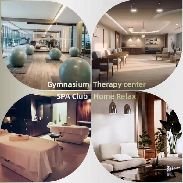 SH-M003 Нефритовый массажный кровать Каменная терапия Киропрактическая кровать