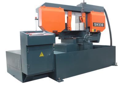 A faixa dupla automática da coluna viu o estilo de trabalho hidráulico da braçadeira da máquina