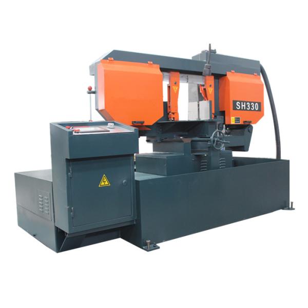 PLC Control Metal Cutting Band Saw Hydraulic Saw Belt Tighten Style GZ4280