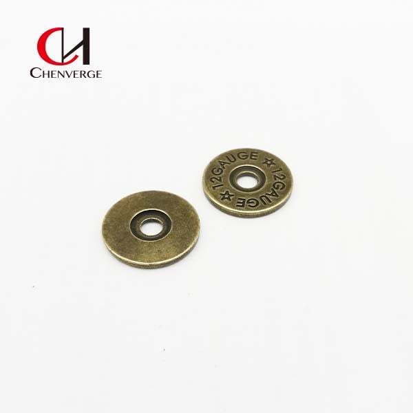 Ultralight Anticorrosive Jeans Button Replacement Length 23mm Square Shape